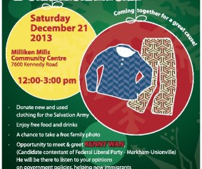 2013-12-21 Community Clothing Donation Event